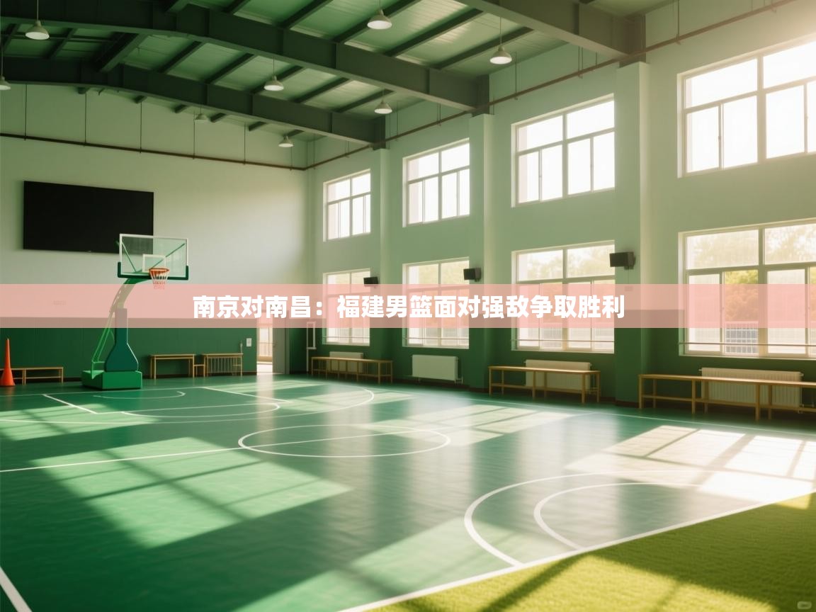 南京对南昌：福建男篮面对强敌争取胜利